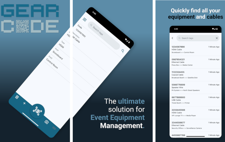 Gear Code Mobile App